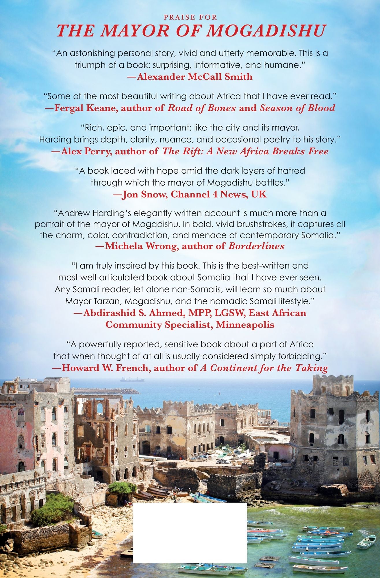 The Mayor of Mogadishu: A Story of Chaos and Redemption in the Ruins of Somalia