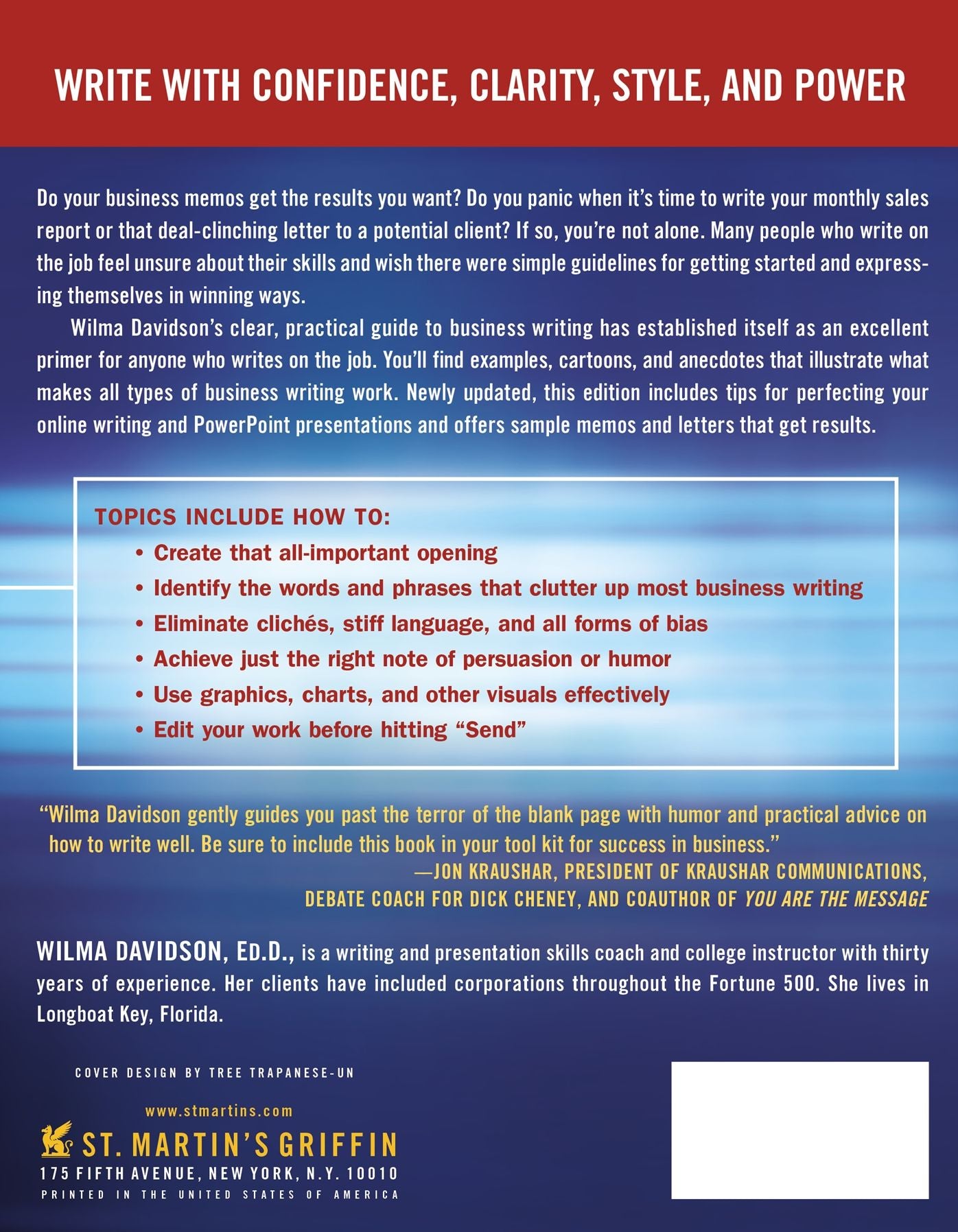 Business Writing: What Works, What Won't