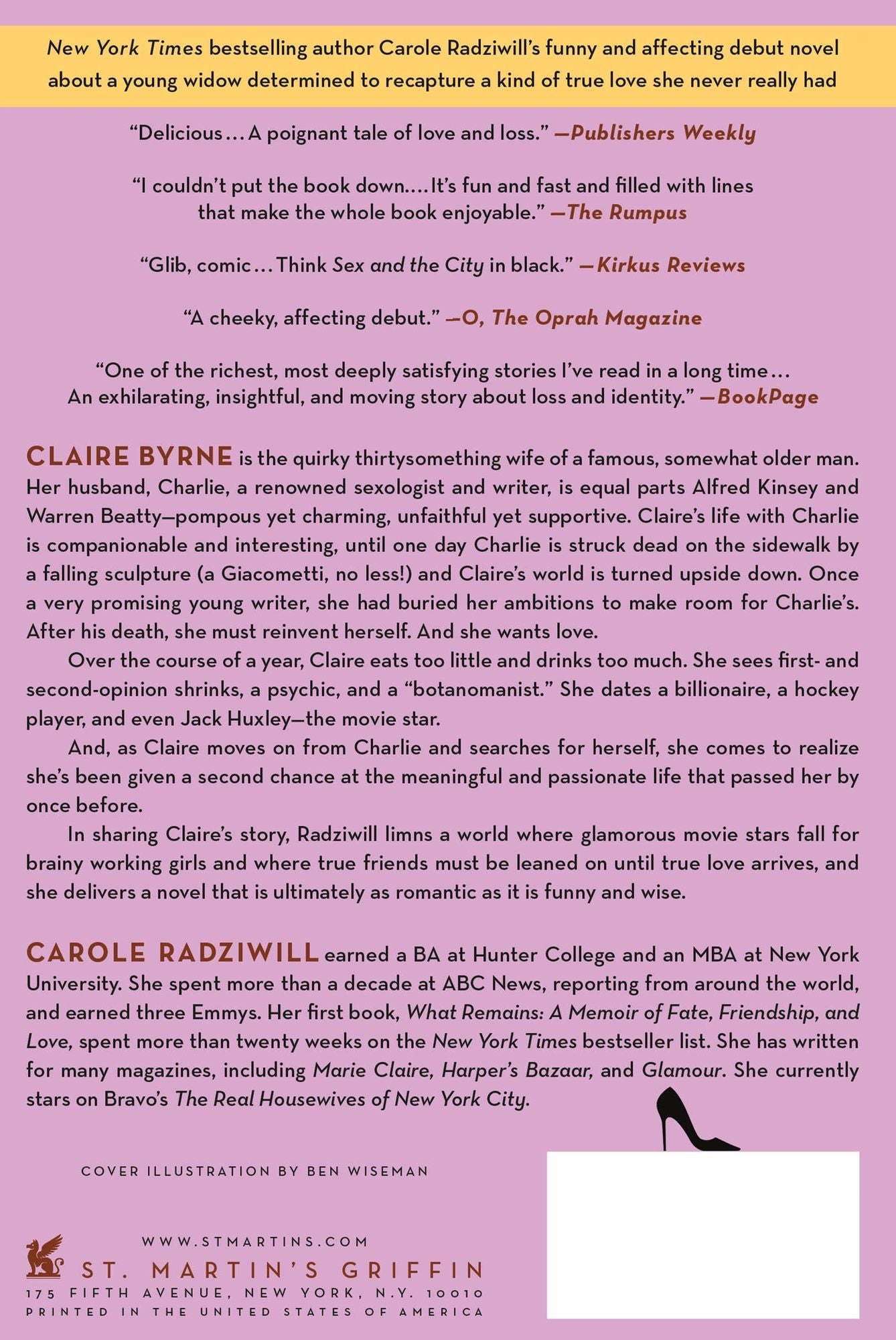 The Widow's Guide to Sex and Dating: A Novel