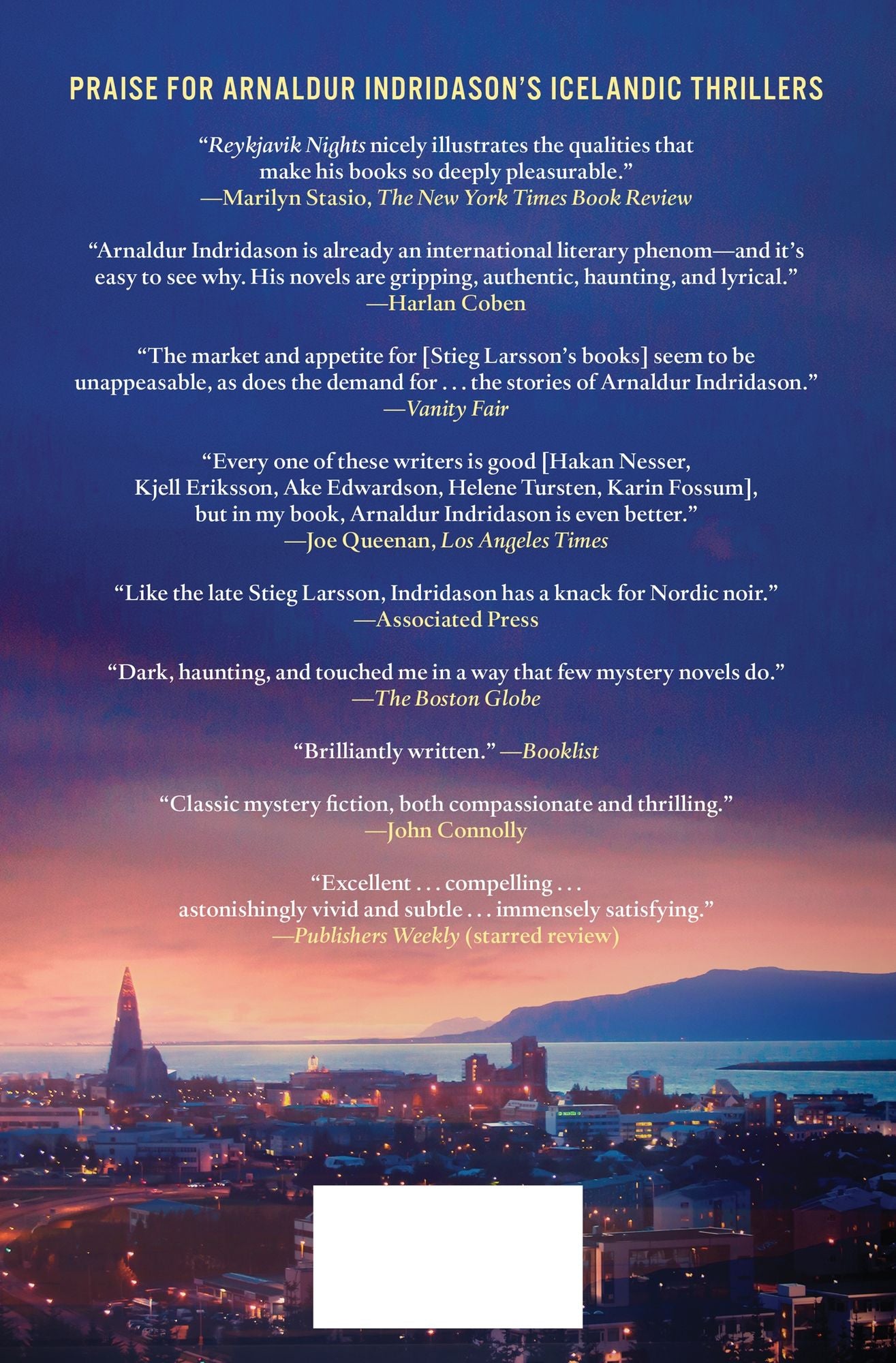 Into Oblivion (Inspector Erlendur Series #11)
