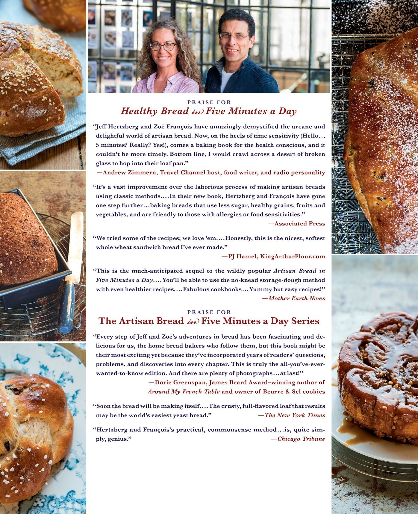 The New Healthy Bread in Five Minutes a Day: Revised and Updated with New Recipes