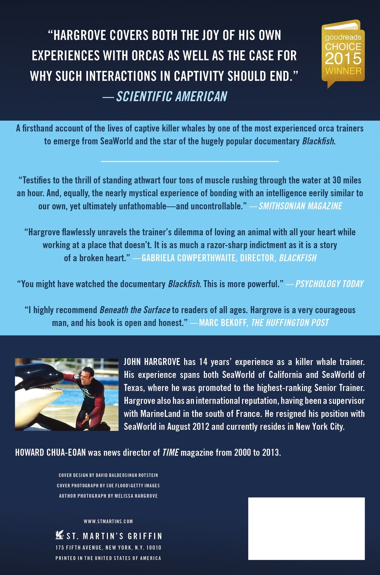 Beneath the Surface: Killer Whales, SeaWorld, and the Truth Beyond Blackfish