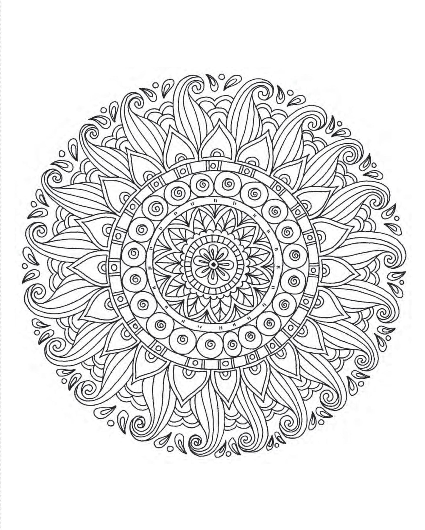 Zendoodle Coloring: Inspiring Zendalas: Mystical Circles to Color and Display