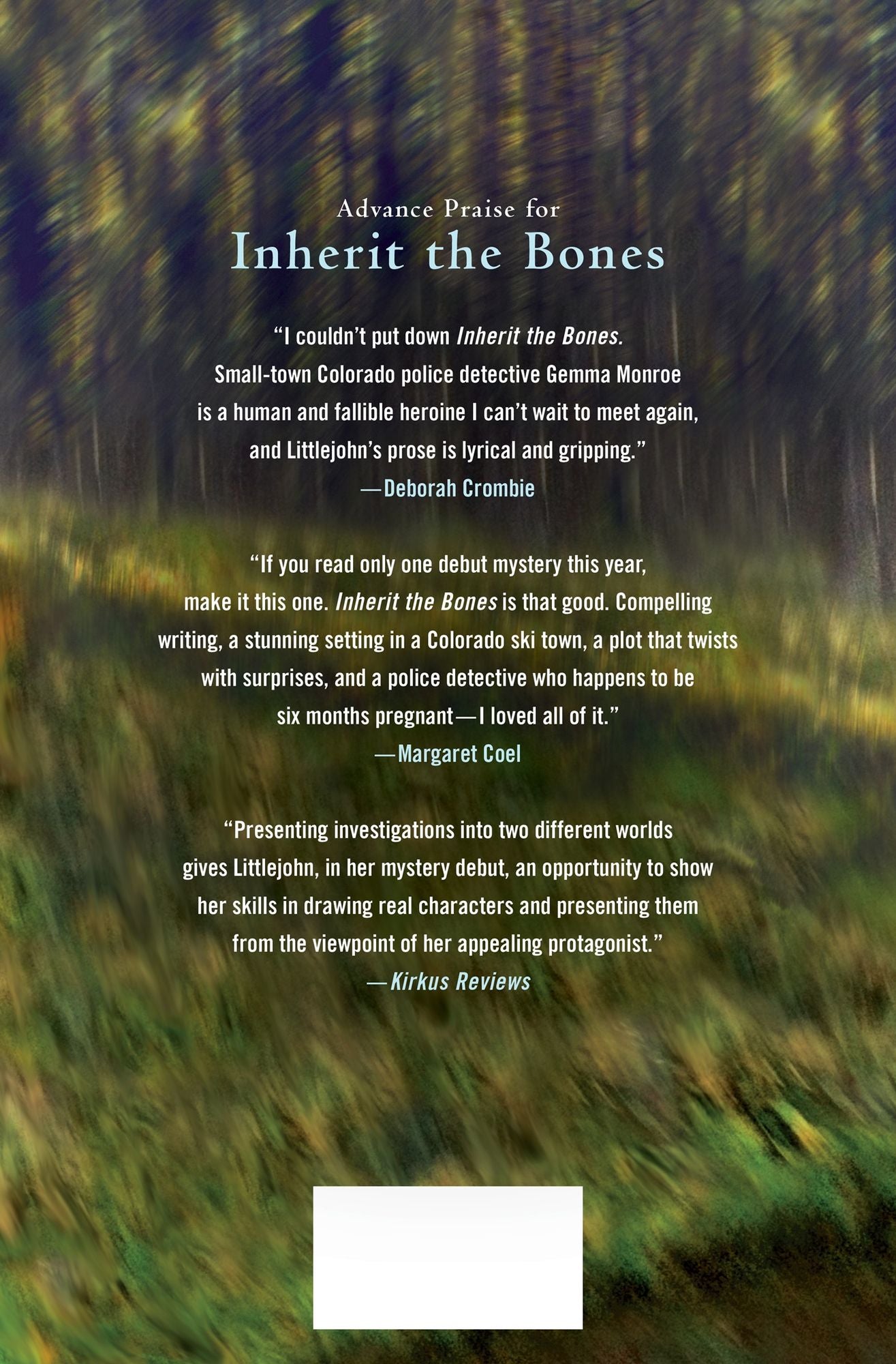 Inherit the Bones: A Mystery