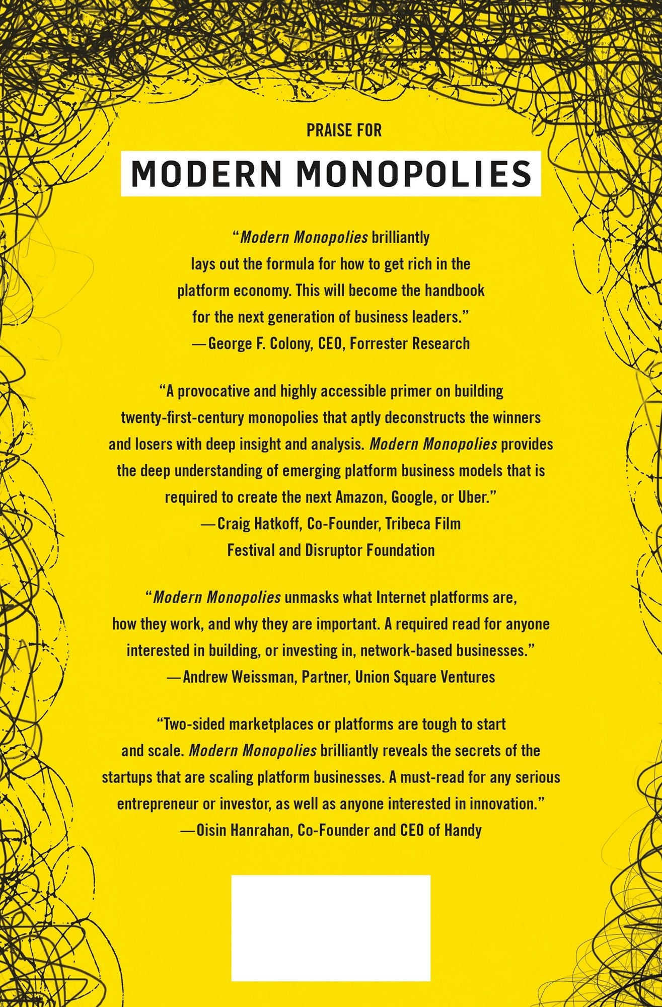 Modern Monopolies: What It Takes to Dominate the 21st Century Economy