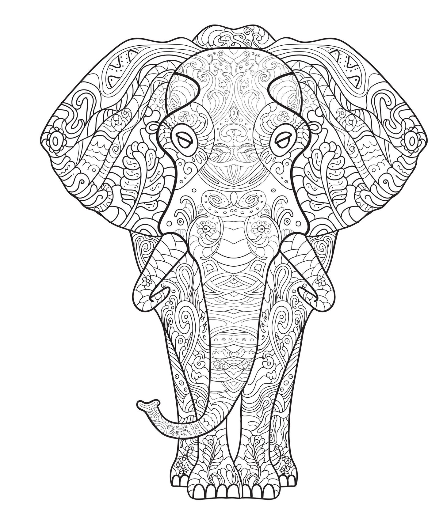 Zendoodle Coloring Presents Keep Calm and Color On: 75 Stress-Relieving Designs
