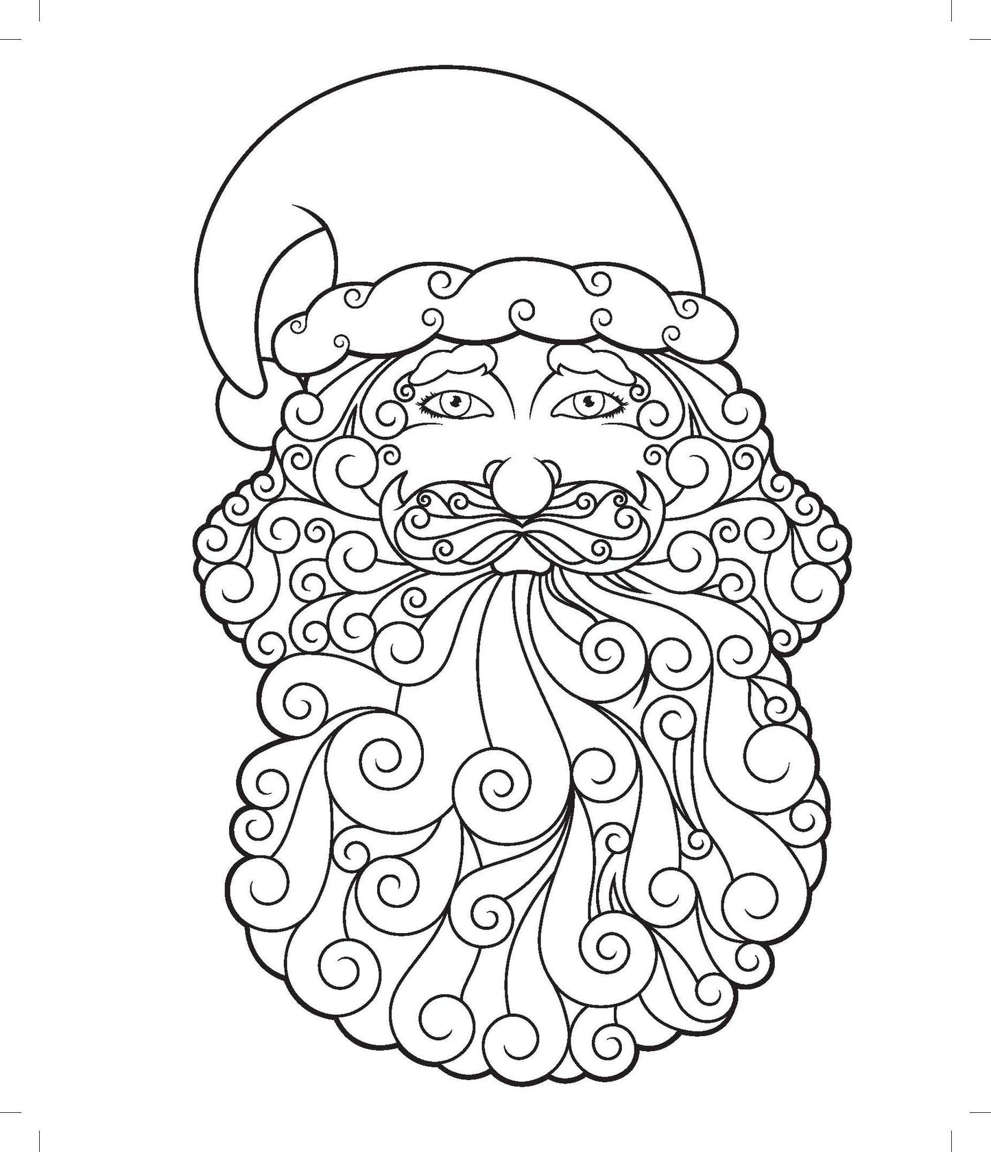 Zendoodle Coloring Presents Keep Merry and Color On
