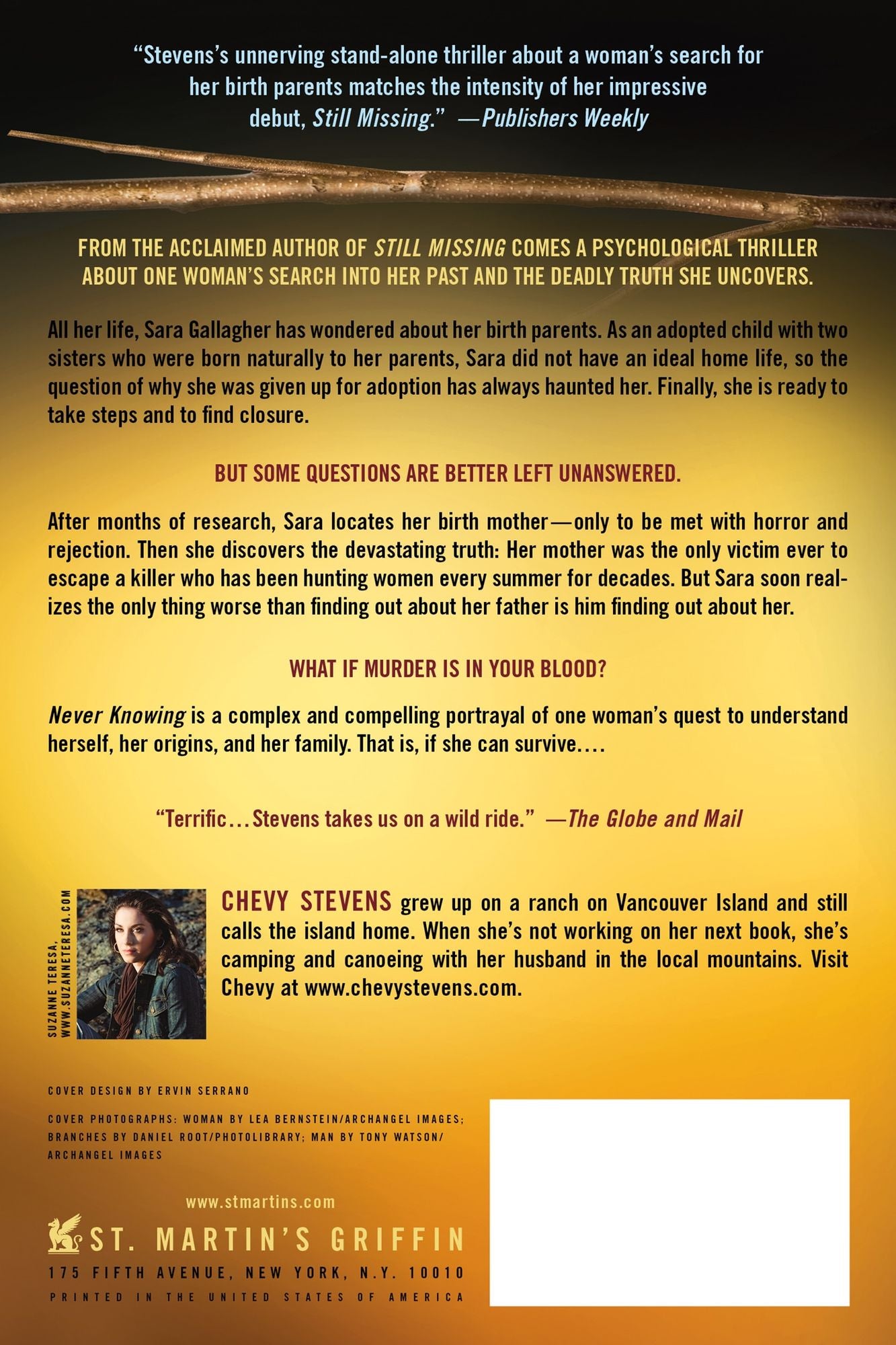 Never Knowing: A Novel