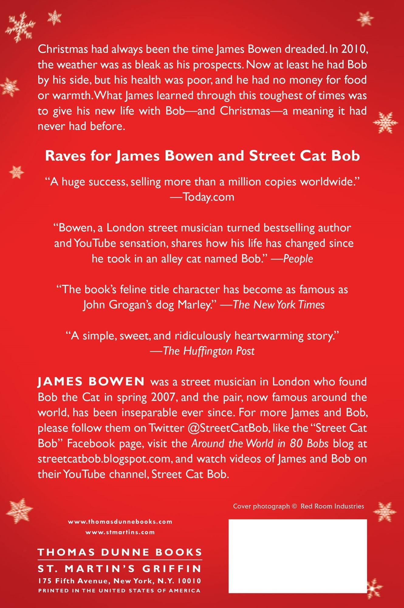A Gift from Bob: How a Street Cat Helped One Man Learn the Meaning of Christmas