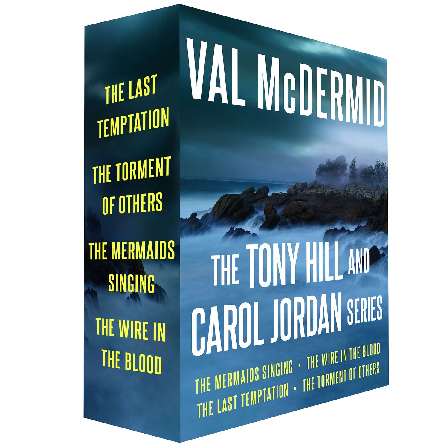 The Tony Hill and Carol Jordan Series, 1-4: The Mermaids Singing, Wire in the Blood, The Last Temptation, and The Torment of Others
