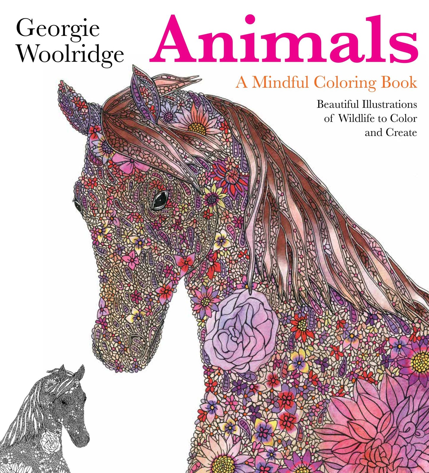 Animals: A Mindful Coloring Book