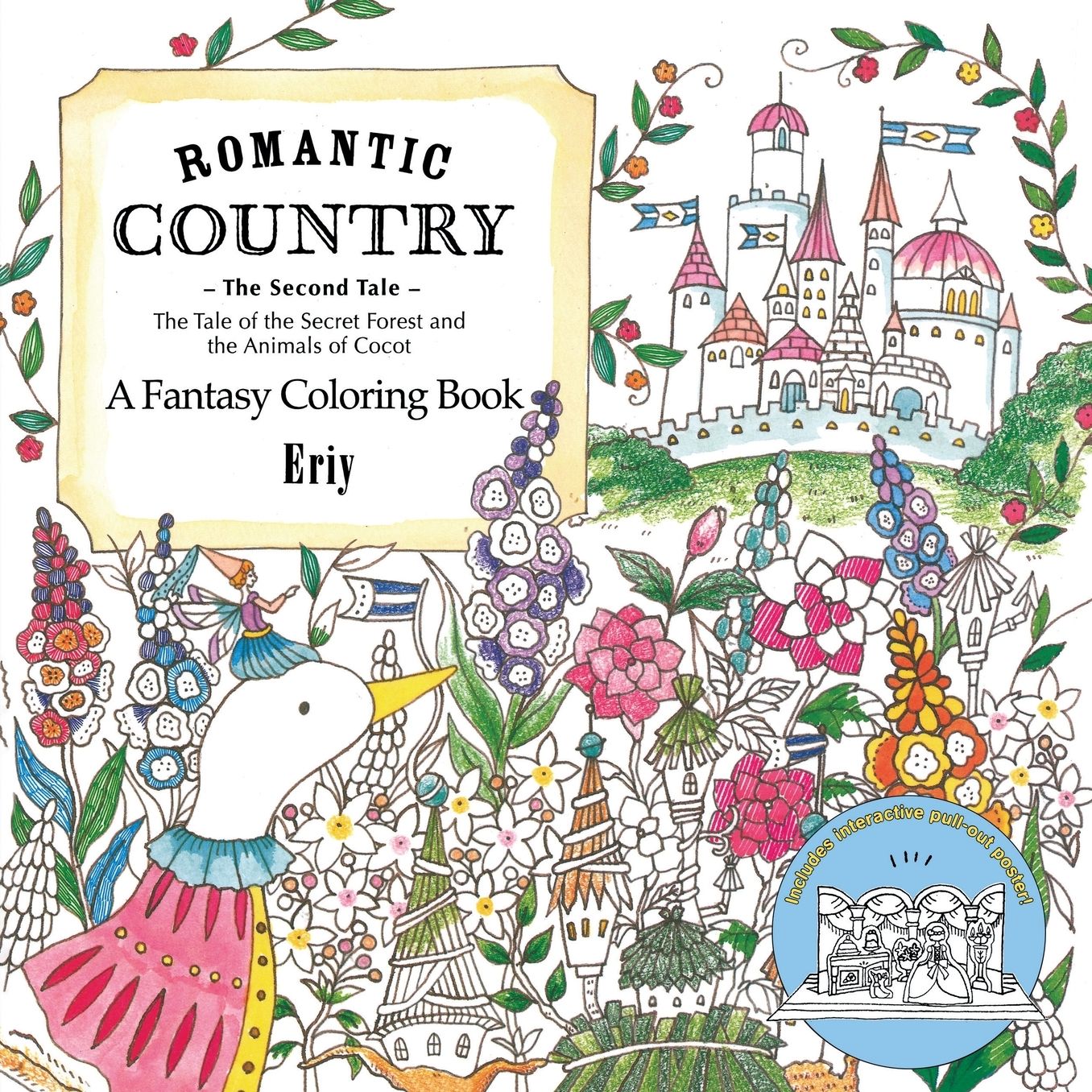 Romantic Country: The Second Tale: A Fantasy Coloring Book