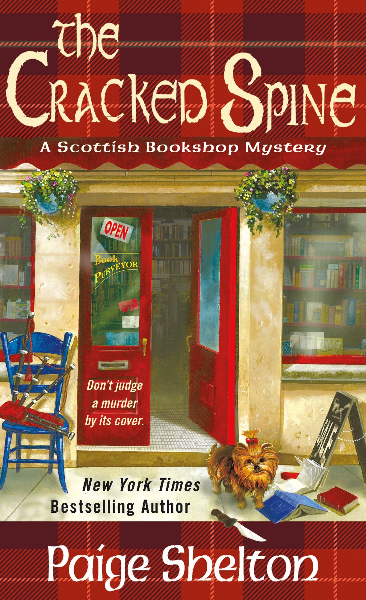 The Cracked Spine (Scottish Bookshop Mystery Series #1)