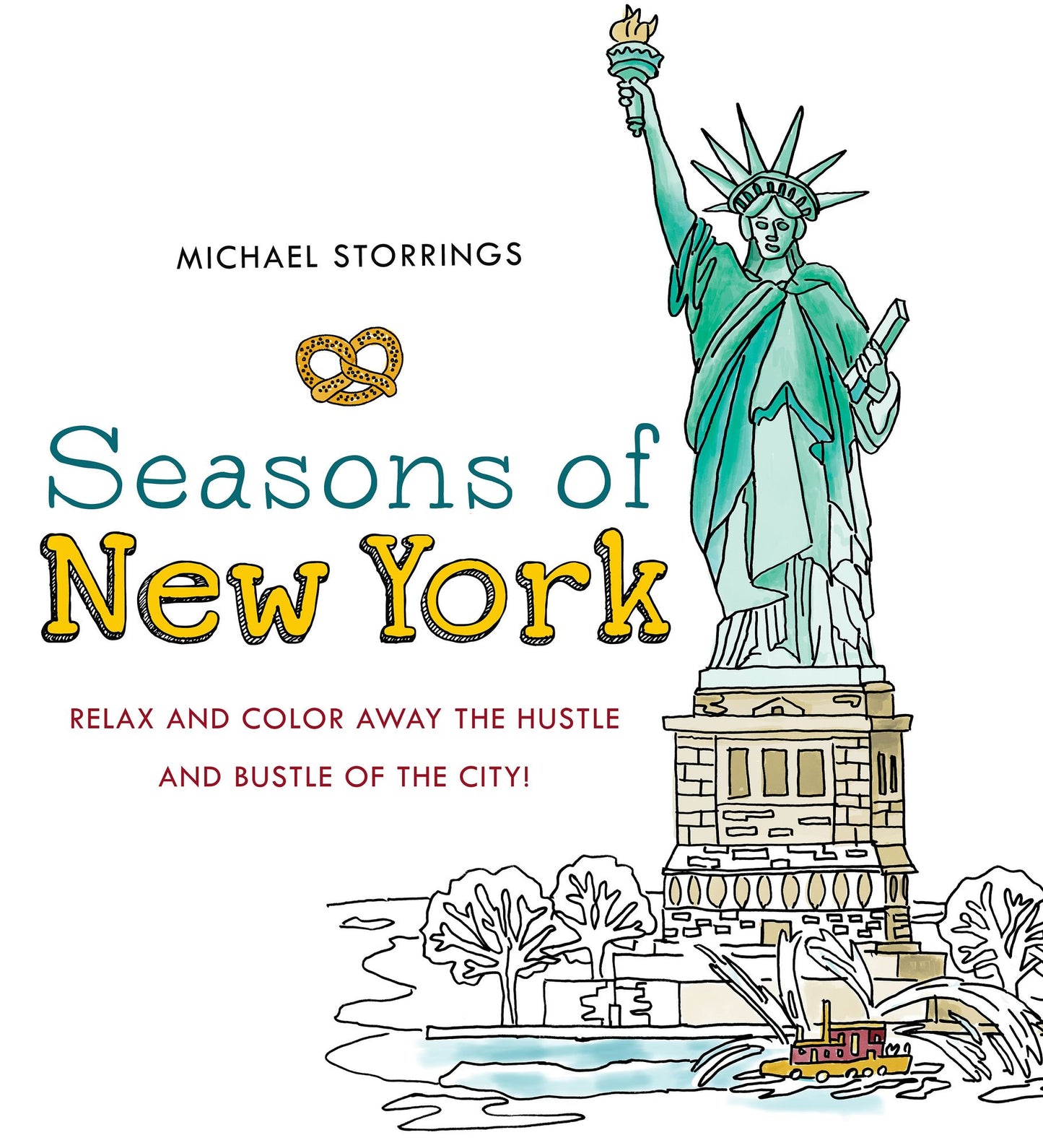 Seasons of New York: Relax and Color Away the Hustle and Bustle of the City