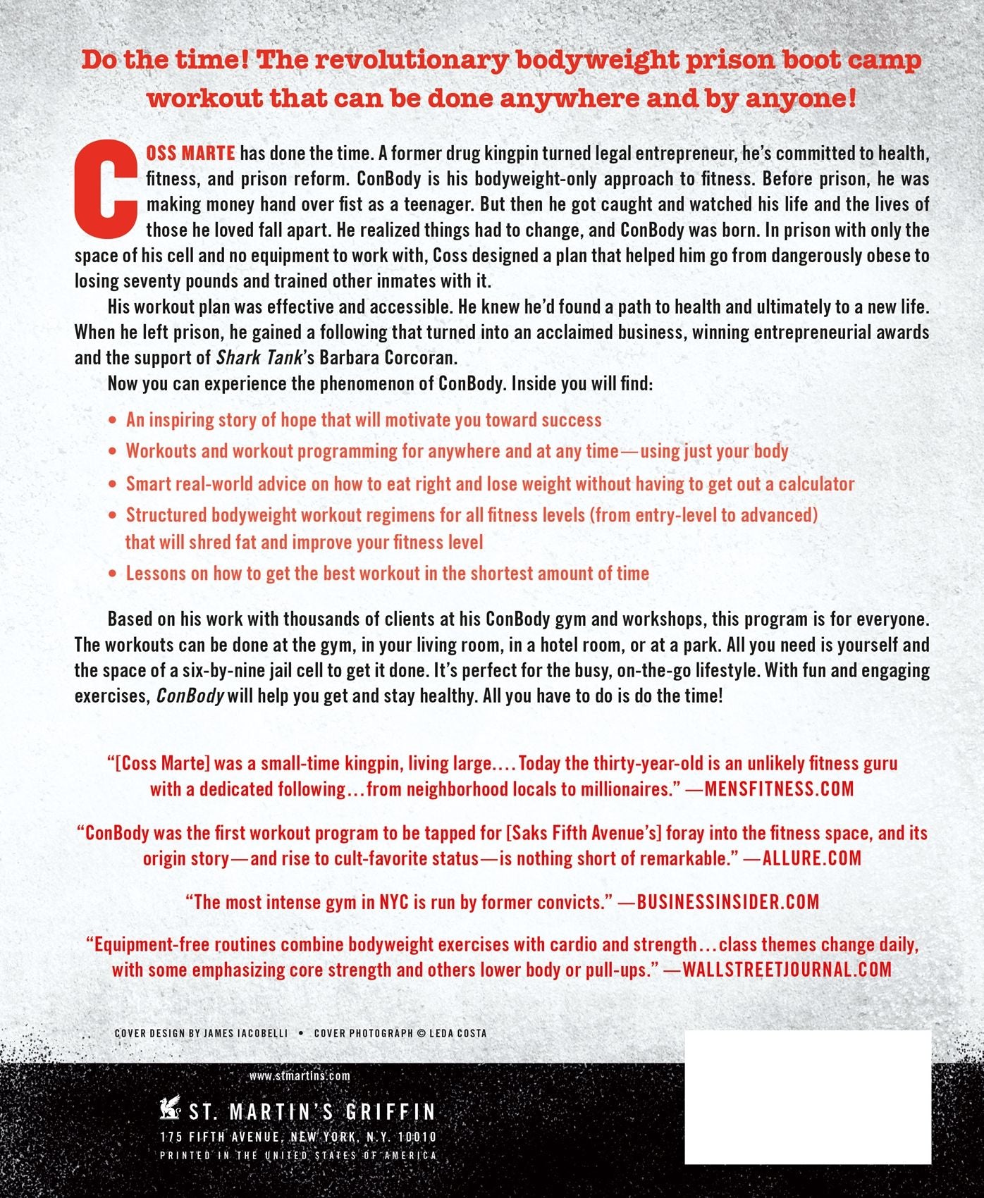 ConBody: The Revolutionary Bodyweight Prison Boot Camp, Born from an Extraordinary Story of Hope