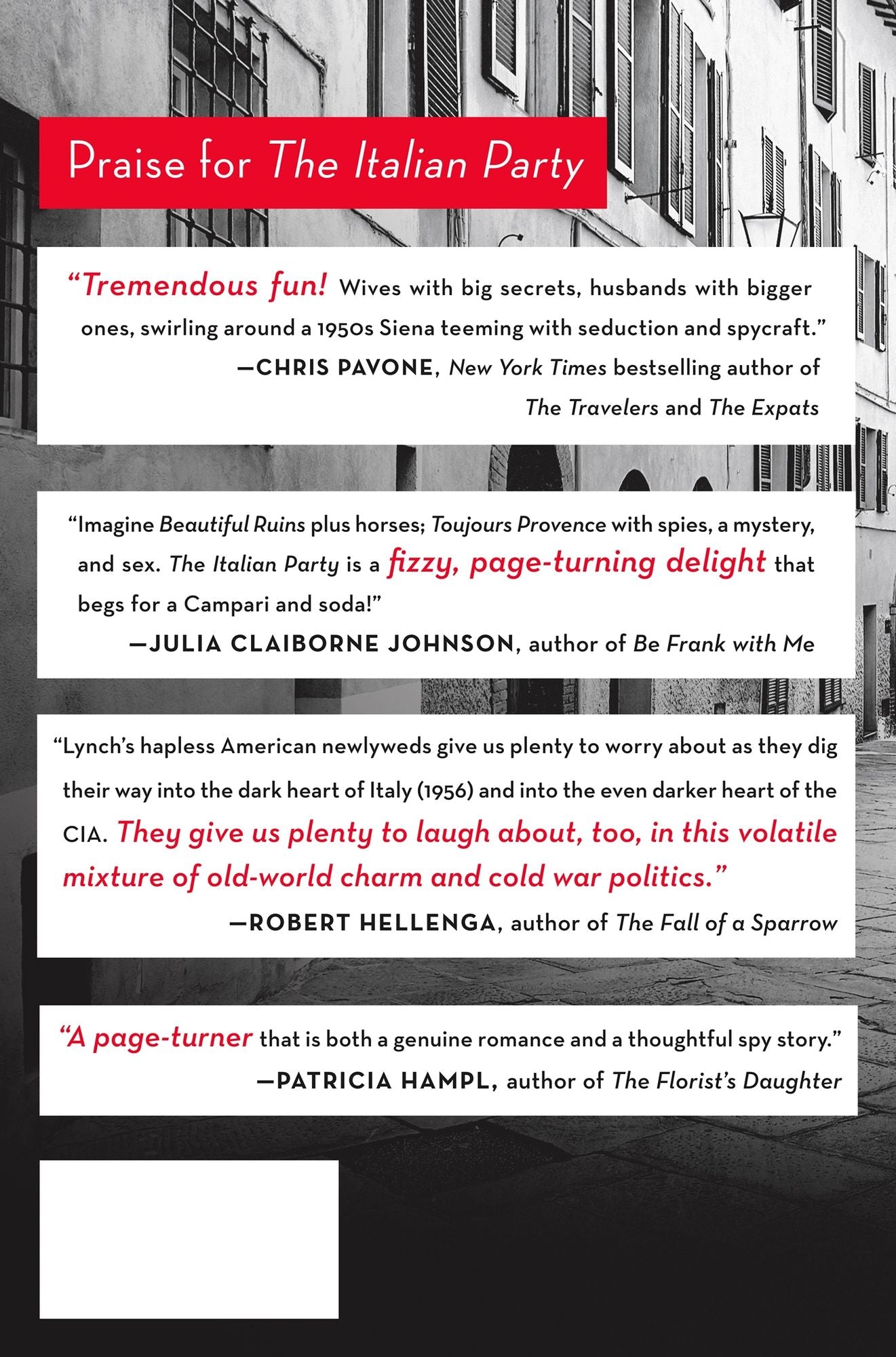 The Italian Party: A Novel