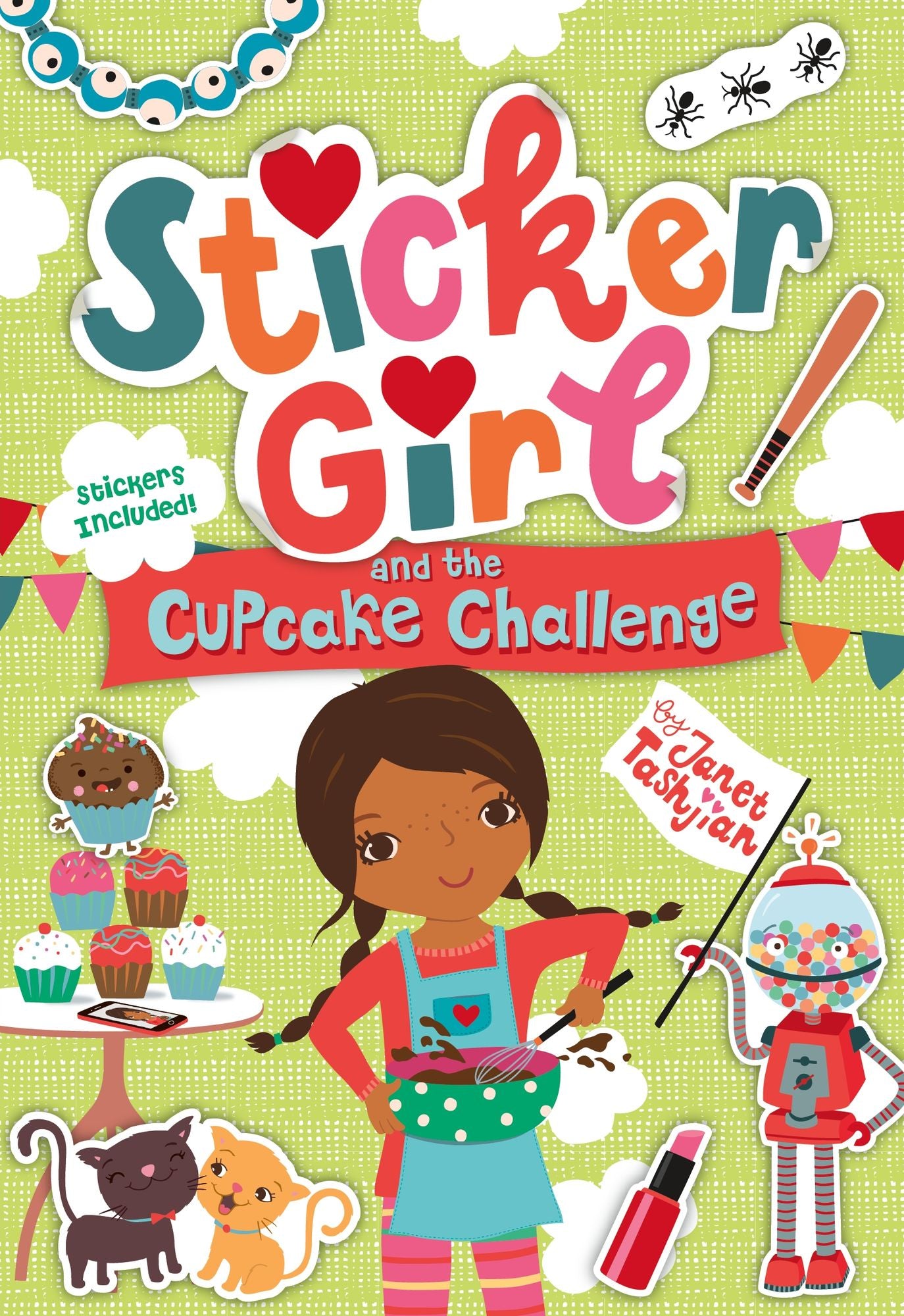 Sticker Girl Bakes Up Trouble
