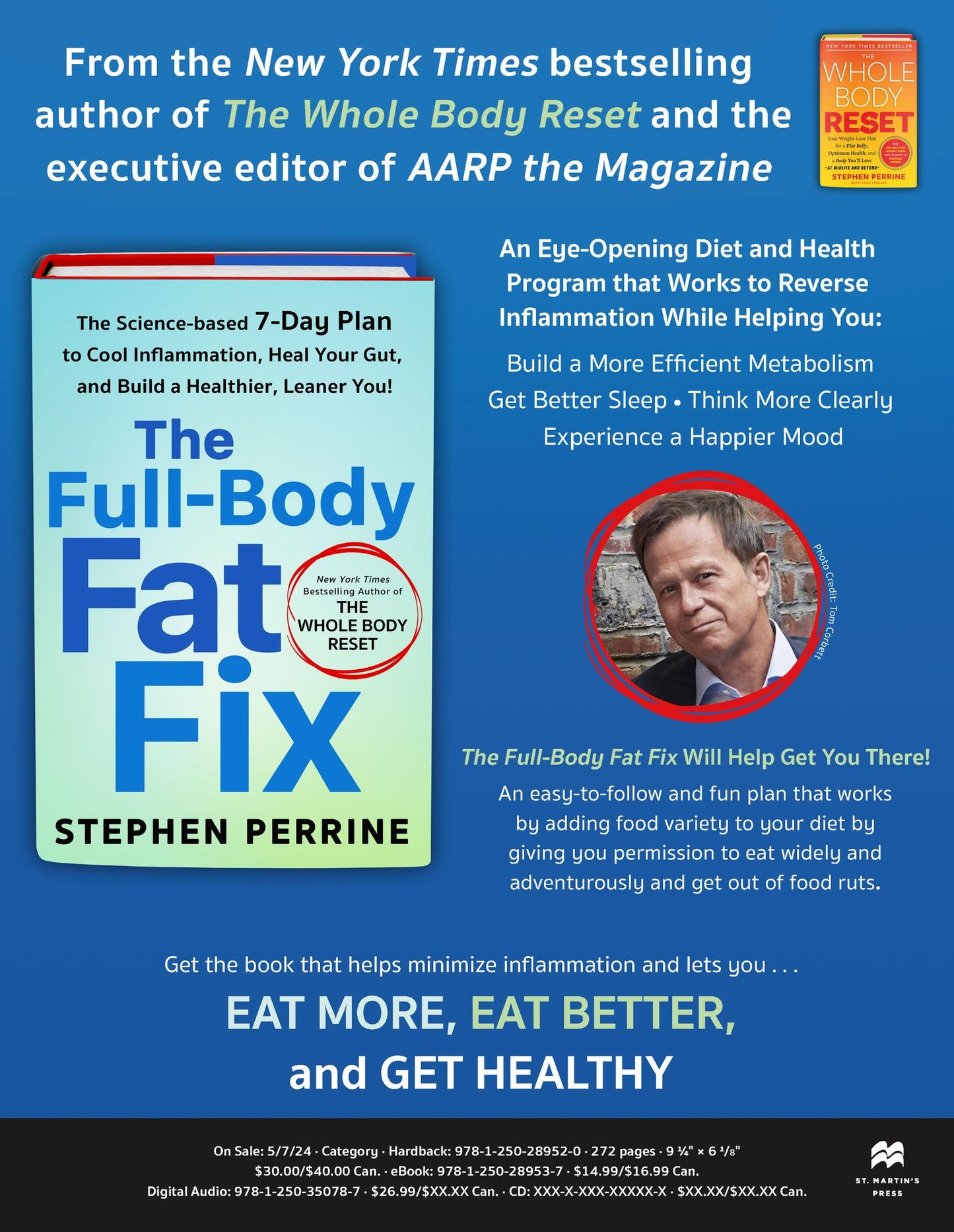 The Full-Body Fat Fix: The Science-Based 7-Day Plan to Cool Inflammation, Heal Your Gut, and Build a Healthier, Leaner You!