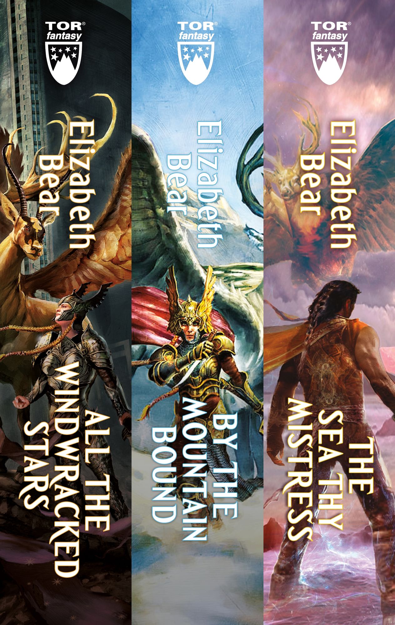 The Edda of Burdens Trilogy: (All the Windwracked Stars, By the Mountain Bound, Sea Thy Mistress)