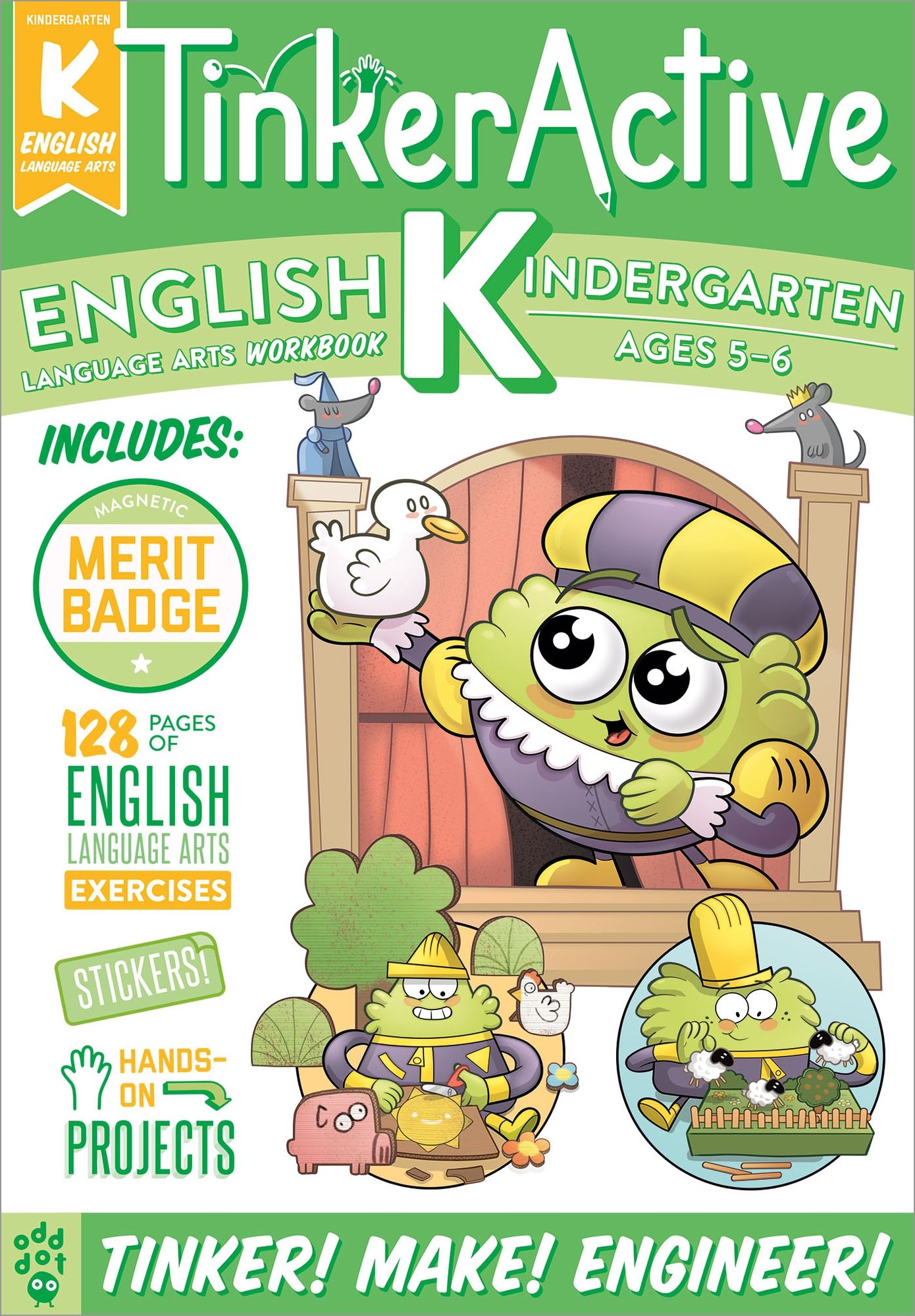 Tinkeractive Workbooks: Kindergarten English Language Arts