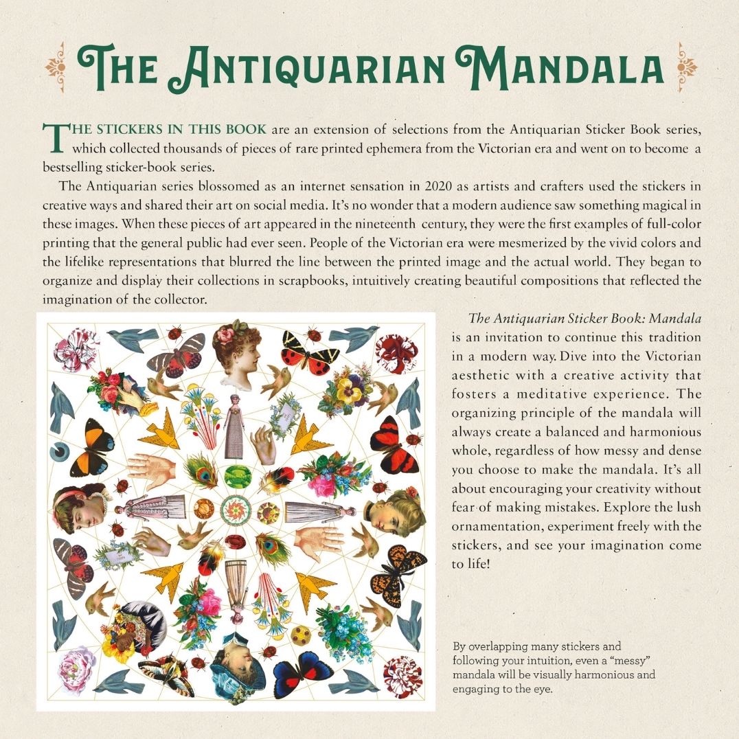 The Antiquarian Sticker Book: Mandala