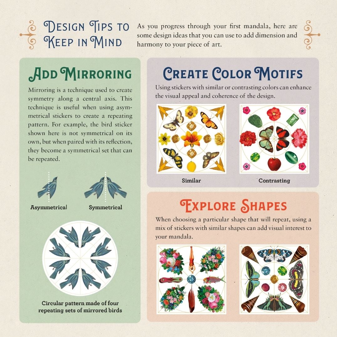 The Antiquarian Sticker Book: Mandala