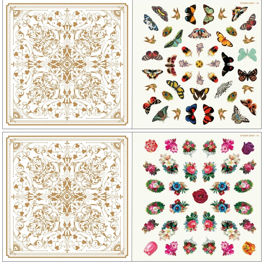 The Antiquarian Sticker Book: Mandala