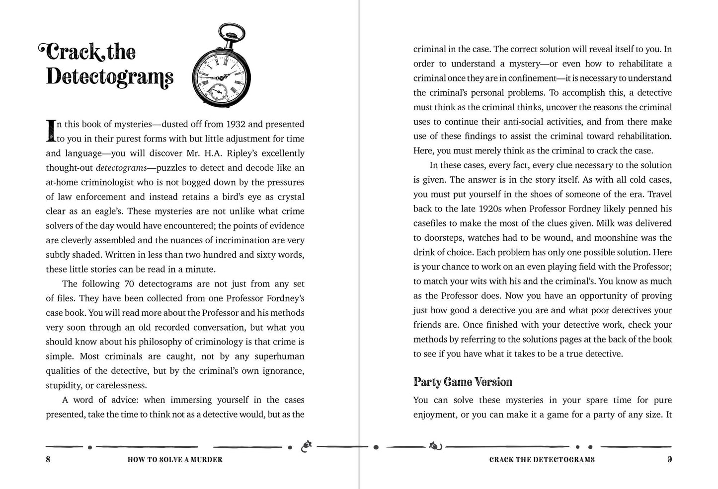 How to Solve a Murder: 70 One-Minute Detect-O-Gram Mysteries to Decipher & Decode