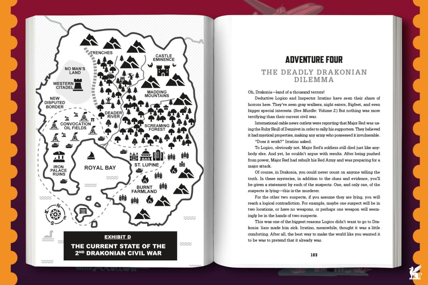 Murdle: The Case of the Seven Skulls: 64 Wildly Wicked Logic Puzzles
