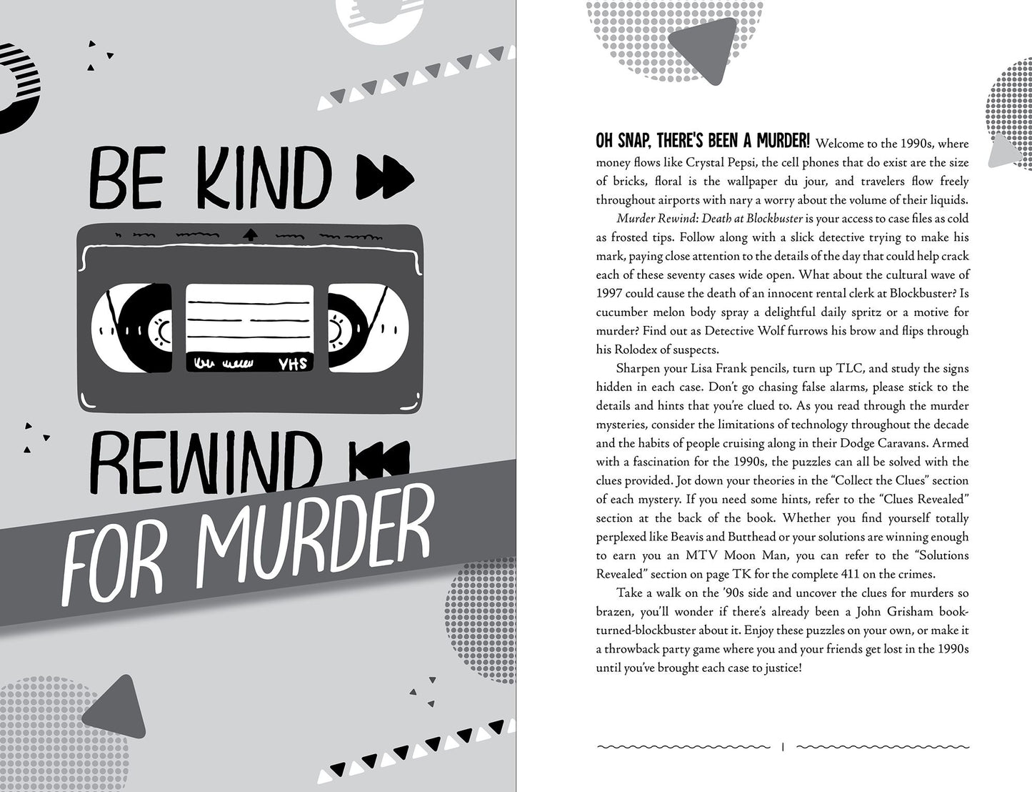 Murder Rewind: Death at Blockbuster: Minute Mysteries Set in the 1990s