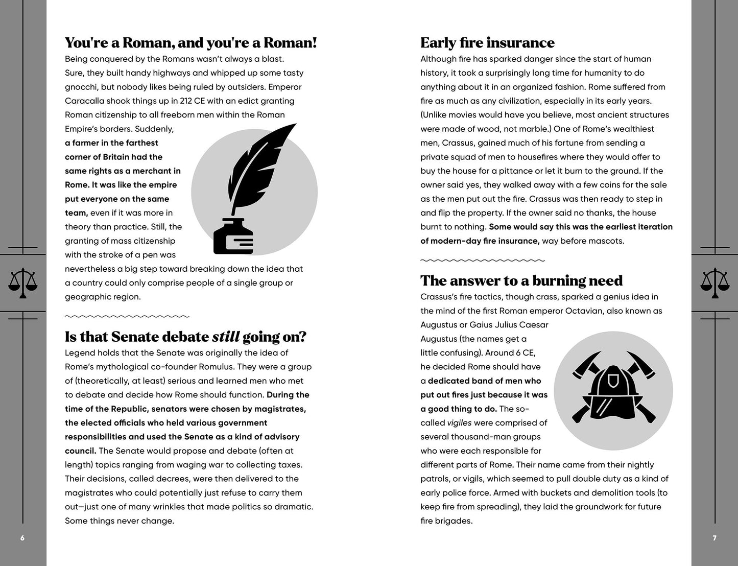 The Roman Empire Got It Right: From Stoicism to Strapless Bikinis, More than 500 Genius Innovations and Ideas that Still Matter Today