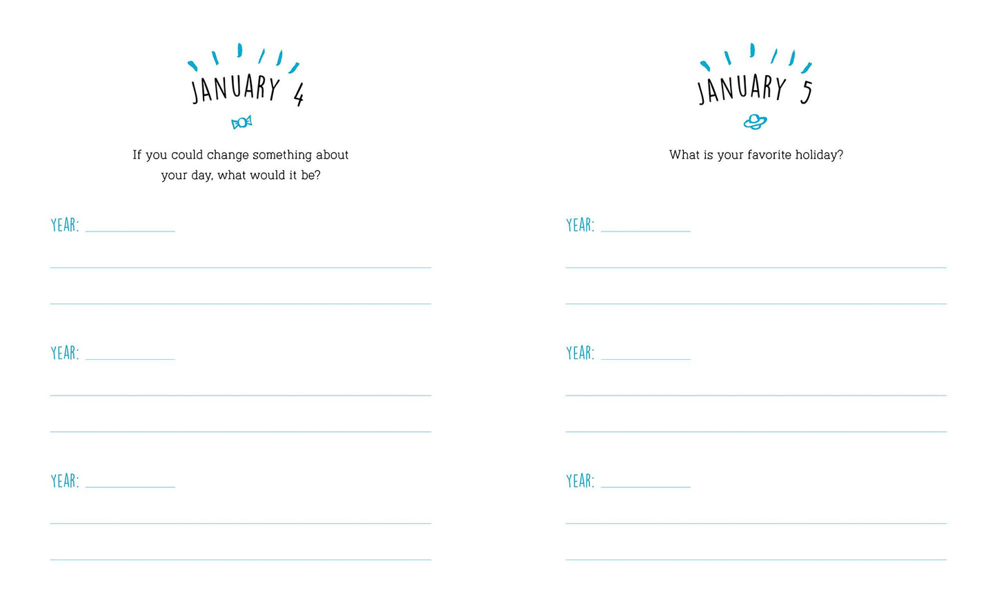 One Question a Day for Kids (Large Format): A 3-Year Journal: Create Your Own Personal Time Capsule