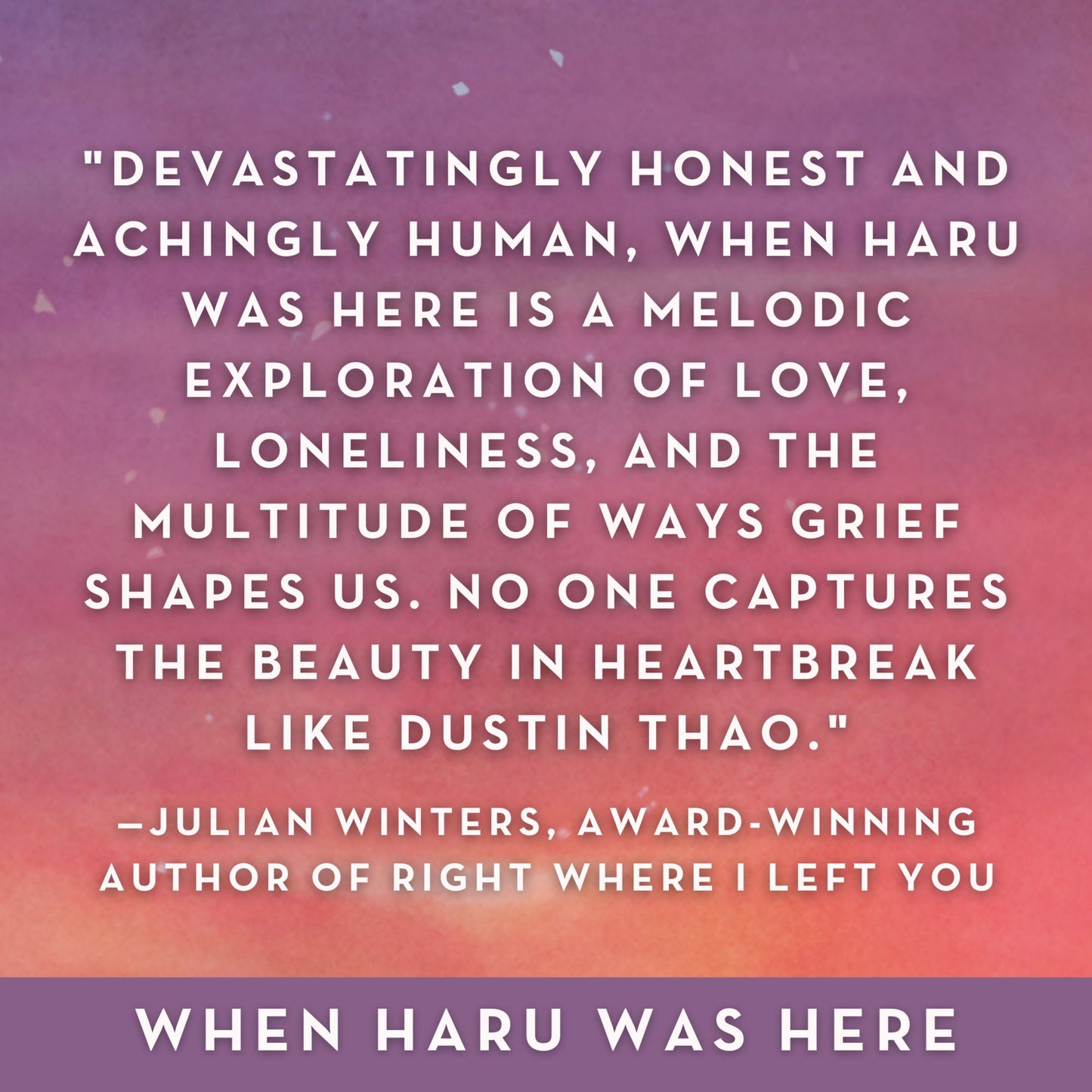 When Haru Was Here