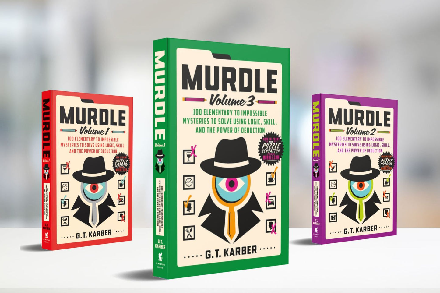 Murdle: Volume 3: 100 Elementary to Impossible Mysteries to Solve Using Logic, Skill, and the Power of Deduction