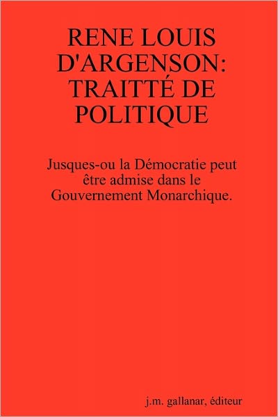 Traitt De Politique