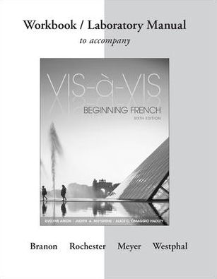 Vis-A-Vis : Beginning..- Workbook / Lab. Manual