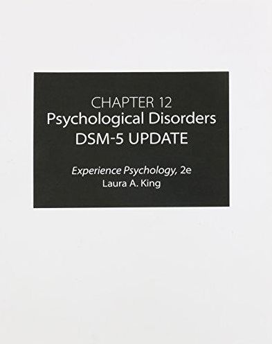 Experience Psychology-Chapter 12 Update