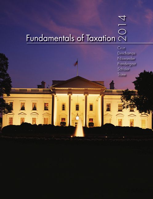 Fundamentals of Taxation 2014 - With CD