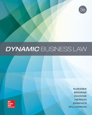 Dynamic Business Law - With Connectplus