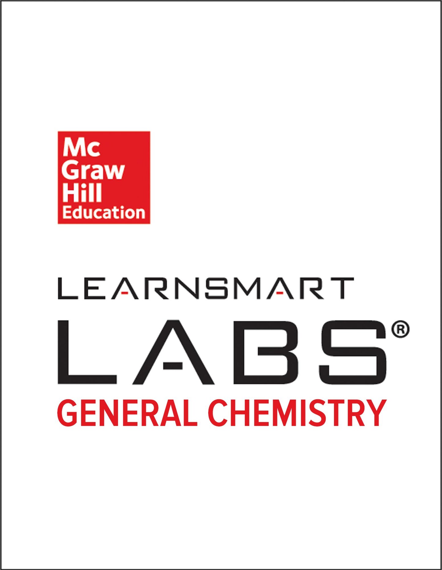 Connect Access Card for LearnSmart Labs General Chemistry