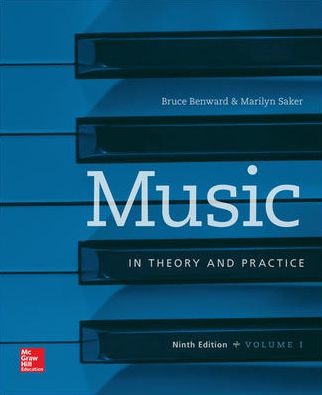 Music In Theory and Practice, Volume1 - With Workbook