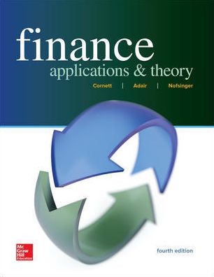 Finance: Applications and Theory