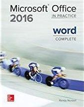 Microsoft Office Word 2016 Complete