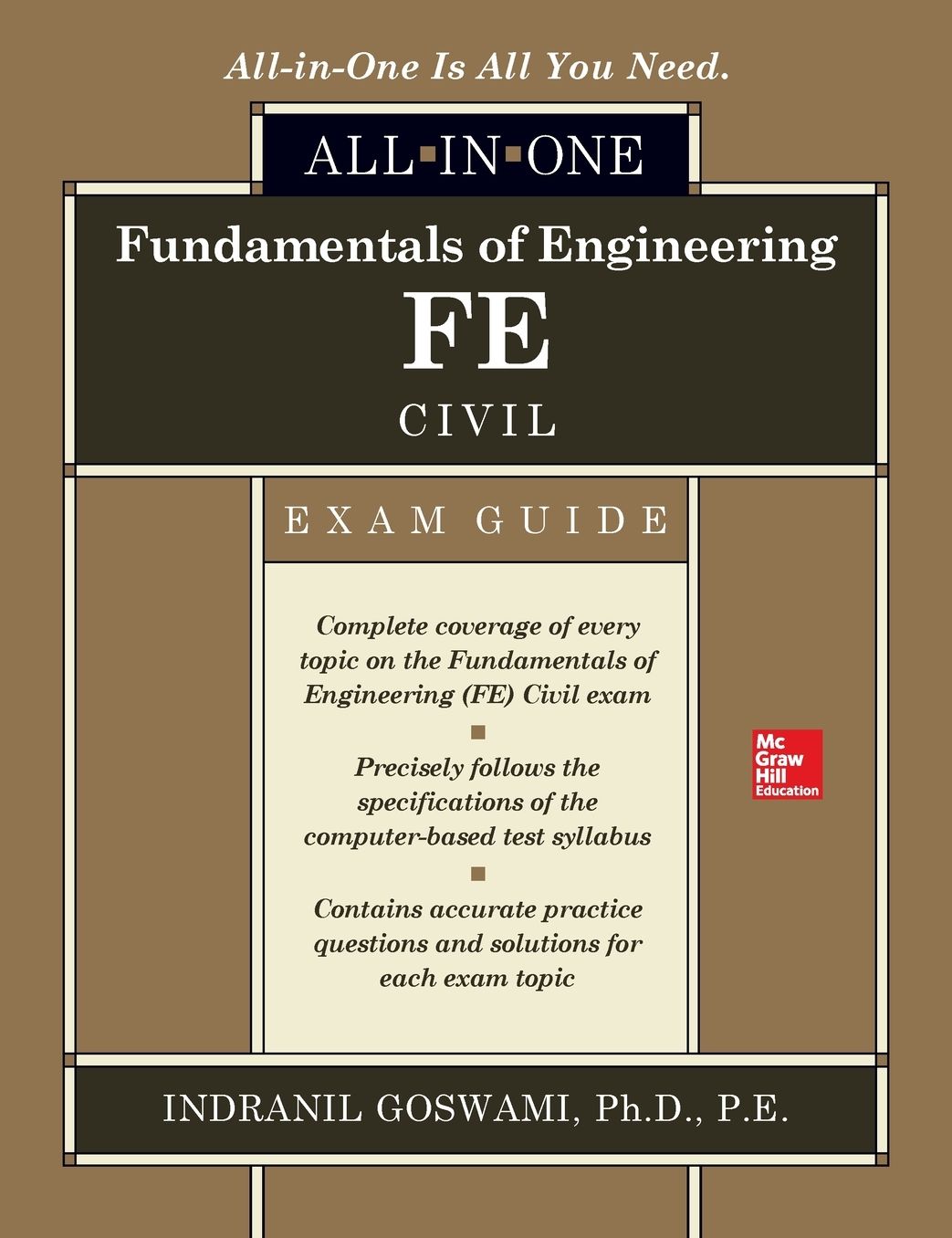 Fundamentals of Engineering FE Civil All-in-One Exam Guide