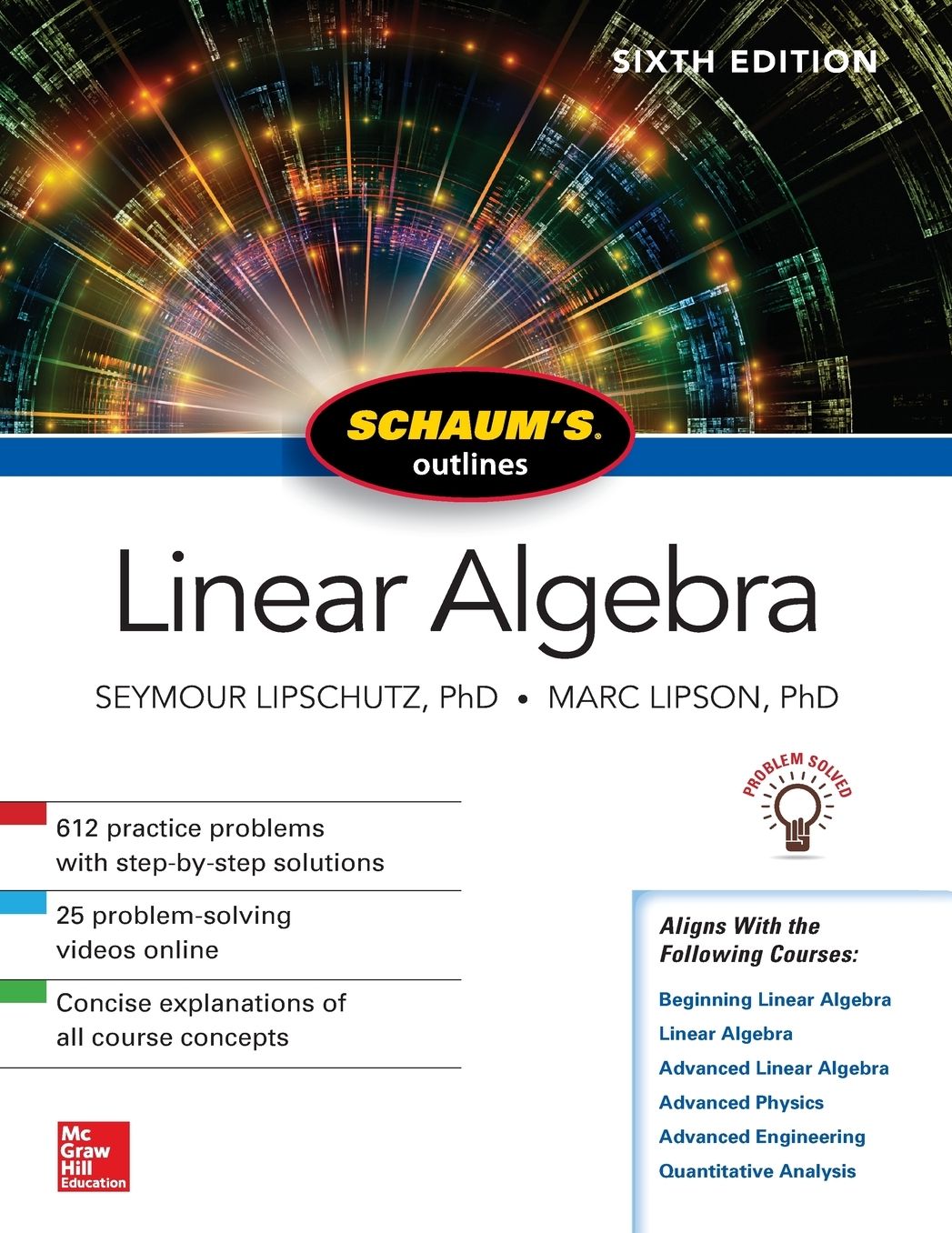 Schaum's Outline of Linear Algebra, Sixth Edition