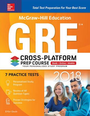 McGraw-Hill Education GRE 2018 Cross-Platform Prep Course