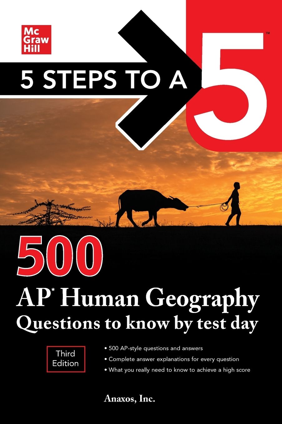 5 Steps to a 5: 500 AP Human Geography Questions to Know by Test Day, Third Edition