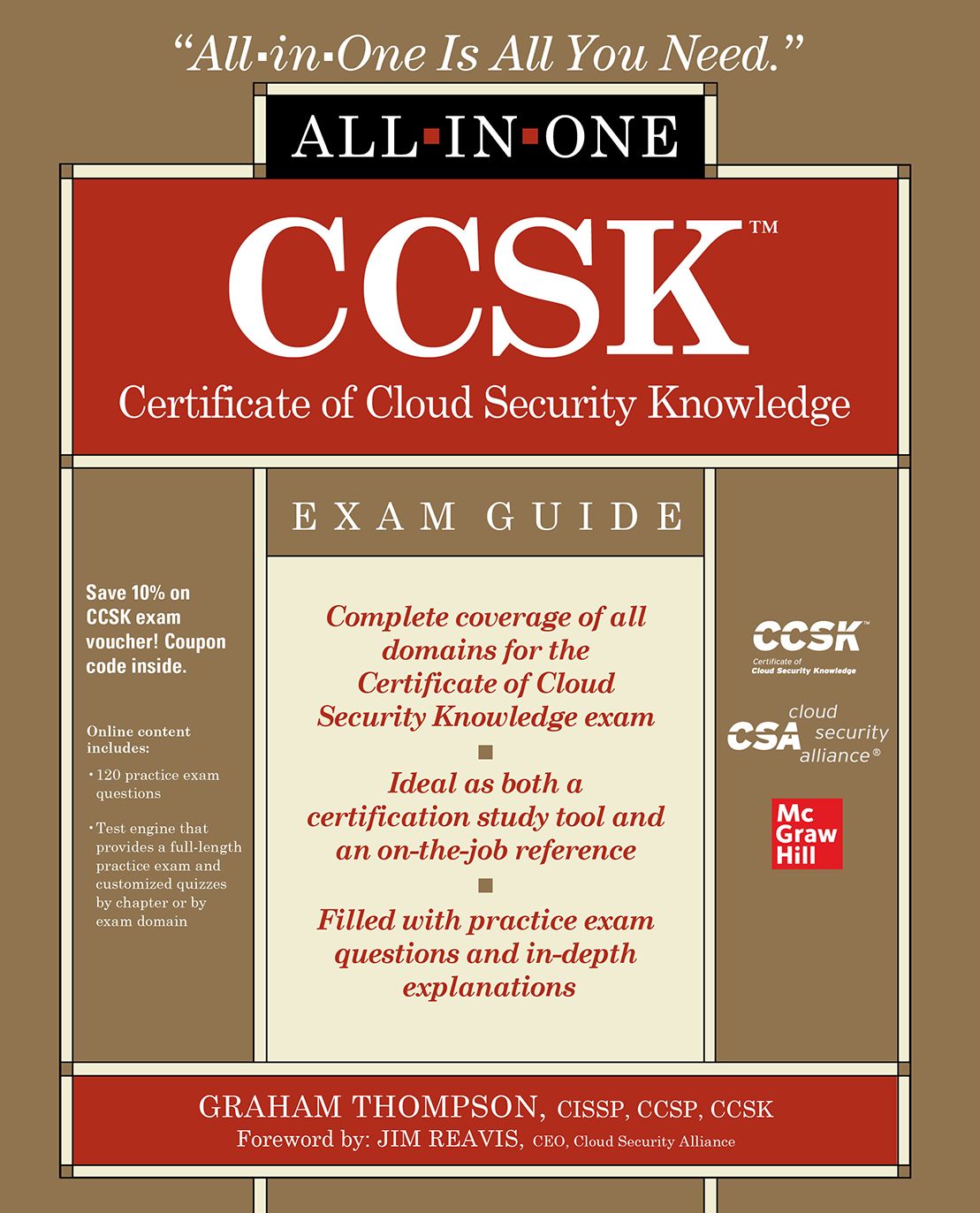 CCSK Certificate of Cloud Security Knowledge All-in-One Exam Guide