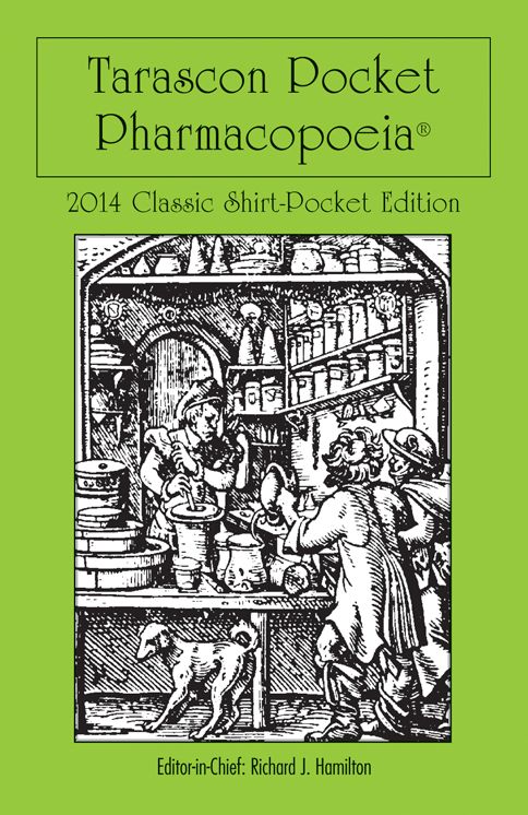 Tarascon Pocket Pharmacopeia 2014: Classic Shirt Pocket Edition