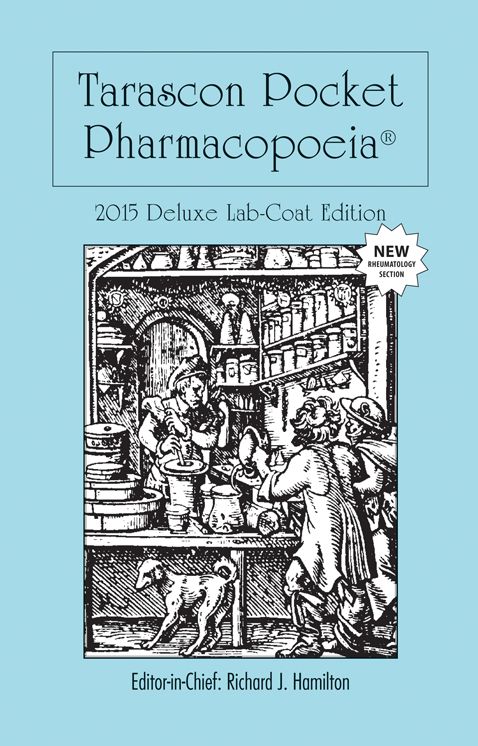 Tarascon Pocket Pharmacopoeia 2015 Deluxe Lab-Coat Edition